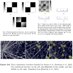 A collage of two research papers put on each other.